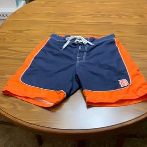 Detroit Tigers Men’s Size Large Swim Trunks, Great Condition!